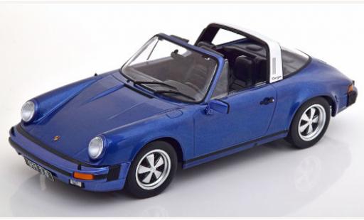 Diecast model cars Porsche 930 Targa 1/18 KK Scale 911 Carrera 3.0 Targa metallic blue 1977 Porsche 930 Targa 1/18 KK Scale 911 Carrera 3.0 Targa metallic blue 1977 diecast model cars