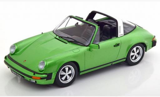 Diecast model cars Porsche 930 Targa 1/18 KK Scale 911 Carrera 3.0 Targa metallic green 1977 Porsche 930 Targa 1/18 KK Scale 911 Carrera 3.0 Targa metallic green 1977 diecast model cars