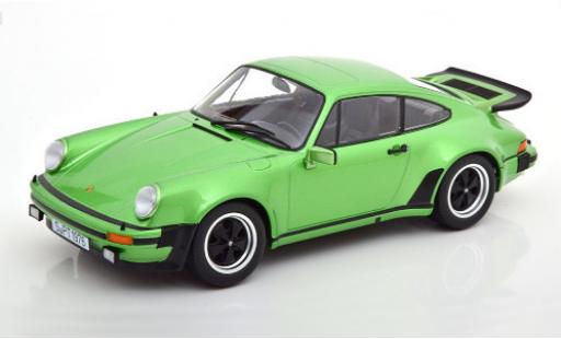 Diecast model cars Porsche 930 Turbo 1/18 KK Scale 911 Turbo 3.0 () metallic green 1976 Porsche 930 Turbo 1/18 KK Scale 911 Turbo 3.0 () metallic green 1976 diecast model cars