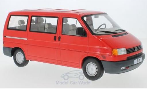 Diecast model cars Volkswagen T4 1/18 KK Scale Caravelle red 1992 Volkswagen T4 1/18 KK Scale Caravelle red 1992 diecast model cars