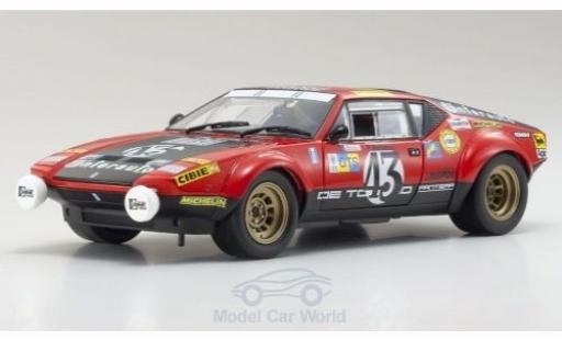 Diecast model cars De Tomaso Pantera 1/18 Kyosho No.43 Team Claude Dubois 24h Le Mans 1975 P.Rubens/P.Bozzetto De Tomaso Pantera 1/18 Kyosho No.43 Team Claude Dubois 24h Le Mans 1975 P.Rubens/P.Bozzetto diecast model cars