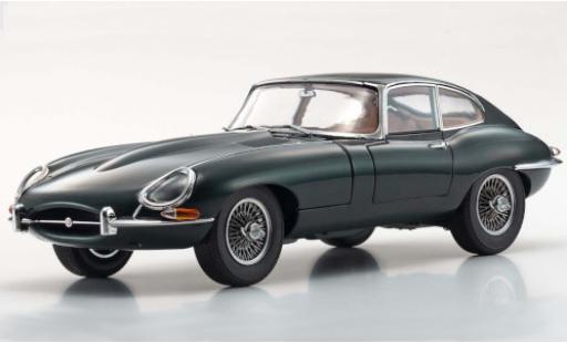 Diecast model cars Jaguar E-Type 1/18 Kyosho Series I green RHD 1961 Jaguar E-Type 1/18 Kyosho Series I green RHD 1961 diecast model cars