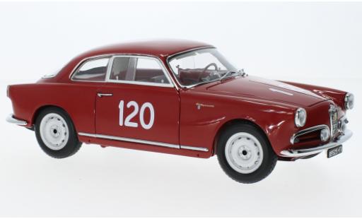 Diecast model cars Alfa Romeo Giulietta 1/18 Kyosho Sprint Veloce No.120 Mille Miglia 1956 Alfa Romeo Giulietta 1/18 Kyosho Sprint Veloce No.120 Mille Miglia 1956 diecast model cars