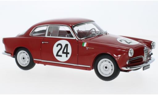 Diecast model cars Alfa Romeo Giulietta 1/18 Kyosho Sprint Veloce No.24 Targa Florio 1958 Alfa Romeo Giulietta 1/18 Kyosho Sprint Veloce No.24 Targa Florio 1958 diecast model cars