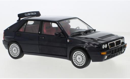 Diecast model cars Lancia Delta 1/18 Kyosho HF Integrale Club Italia metallise blue Lancia Delta 1/18 Kyosho HF Integrale Club Italia metallise blue diecast model cars