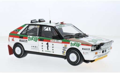 Diecast model cars Lancia Delta 1/18 Kyosho HF 4WD No.1 Totip Targa Florio 1987 1:18 Lancia Delta 1/18 Kyosho HF 4WD No.1 Totip Targa Florio 1987 1:18 diecast model cars