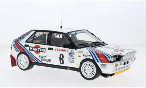 Diecast model cars Lancia Delta 1/18 Kyosho HF 4WD No.6 Martini Rallye WM Rallye Monte Carlo 1987 1:18 Lancia Delta 1/18 Kyosho HF 4WD No.6 Martini Rallye WM Rallye Monte Carlo 1987 1:18 diecast model cars