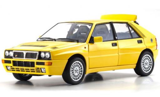 Diecast model cars Lancia Delta 1/18 Kyosho HF Integrale yellow Lancia Delta 1/18 Kyosho HF Integrale yellow diecast model cars