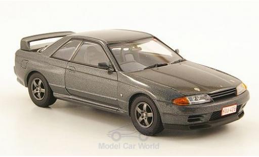 Diecast model cars Nissan Skyline 1/43 Kyosho GT-R (BNR 32) metallic grey RHD Nürburgring Test Car Nissan Skyline 1/43 Kyosho GT-R (BNR 32) metallic grey RHD Nürburgring Test Car diecast model cars