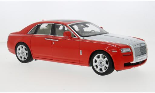 Diecast model cars Rolls Royce Ghost 1/18 Kyosho rot/silber 2009 1:18 Rolls Royce Ghost 1/18 Kyosho rot/silber 2009 1:18 diecast model cars