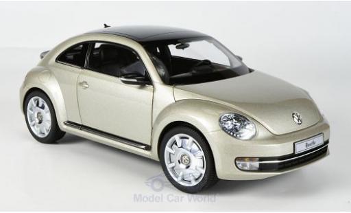 Diecast model cars Volkswagen Beetle 1/18 Kyosho Coupe metallic beige 2011 Volkswagen Beetle 1/18 Kyosho Coupe metallic beige 2011 diecast model cars