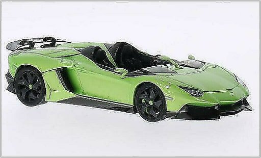 Lamborghini Aventador J 1/43 Autoart Roadster metallic green 2012 diecast model cars