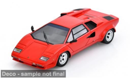 Lamborghini Countach 1/43 Spark 5000 QV rot 1985 1:43 diecast model cars