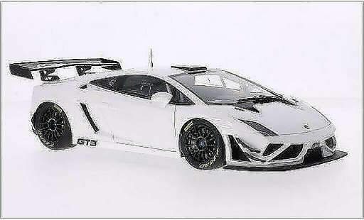 Lamborghini Gallardo GT3 FL2 1/18 Autoart white 2013 diecast model cars