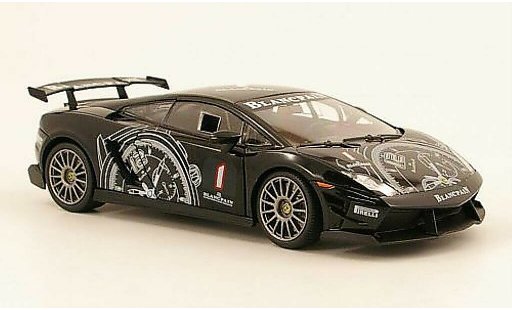 Lamborghini Gallardo Super Trofeo 1/24 Motormax LP 560 No.1 black diecast model cars