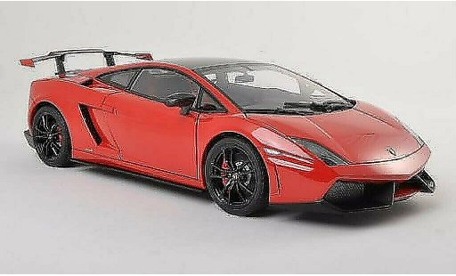 Lamborghini Gallardo Super Trofeo Stradale 1/18 Autoart LP570 Supertrofeo red/black 2011 diecast model cars