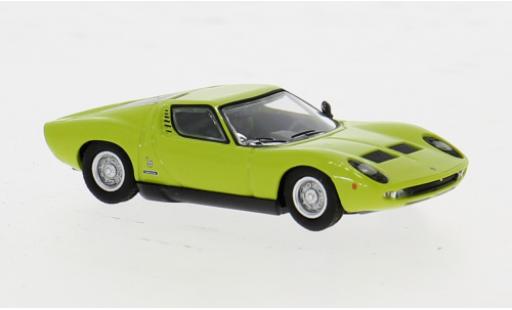 Diecast model cars Lamborghini Miura 1/87 Minichamps grün 1:87 Lamborghini Miura 1/87 Minichamps grün 1:87 diecast model cars