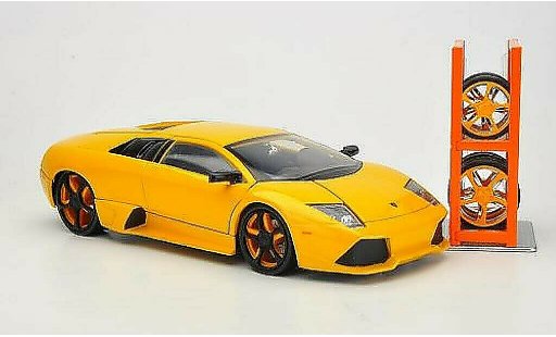 Lamborghini Murcielago LP640 1/24 Jada Toys Tuning yellow diecast model cars