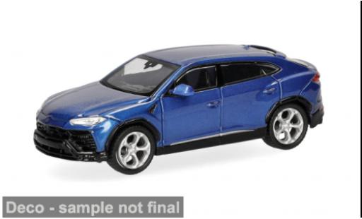 Diecast model cars Lamborghini Urus blau 1/87 Micro City 87