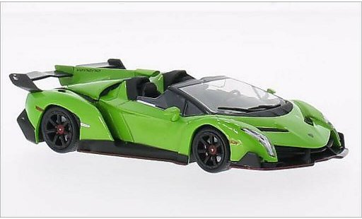 Lamborghini Veneno Roadster 1/43 WhiteBox green 2013 diecast model cars