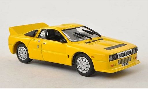 Lancia 37 Stradale 1/43 Vitesse yellow 1982 diecast model cars