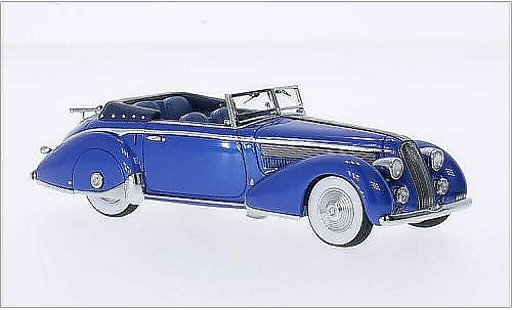 Lancia Astura Tipo 233 Corto 1/43 Minichamps metallic blue 1936 diecast model cars