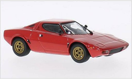 Lancia Stratos Stradale 1/43 Minichamps red diecast model cars