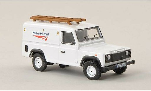 Land Rover Defender Base 1/76 Oxford van Network Rail diecast model cars