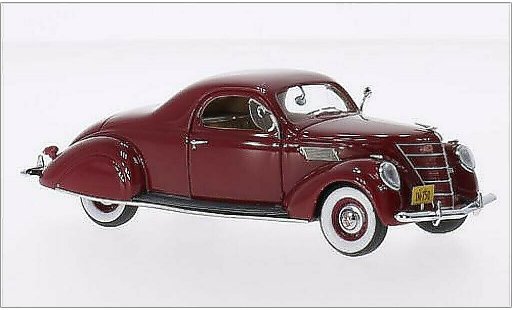Lincoln Zephyr Coupe 1/43 Neo red 1937 diecast model cars