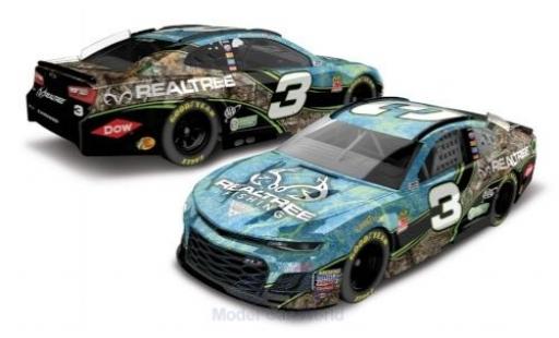 Diecast model cars Chevrolet Camaro 1/64 Lionel Racing No.3 Richard Childress Racing Realtree Nascar 2018 A.Dillon Chevrolet Camaro 1/64 Lionel Racing No.3 Richard Childress Racing Realtree Nascar 2018 A.Dillon diecast model cars