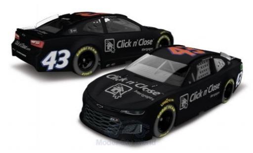 Diecast model cars Chevrolet Camaro 1/64 Lionel Racing No.43 Richard Petty Motorsports Click n Close Nascar 2018 Testfahrzeug D.Wallace Jr. Chevrolet Camaro 1/64 Lionel Racing No.43 Richard Petty Motorsports Click n Close Nascar 2018 Testfahrzeug D.Wallace Jr. diecast model cars