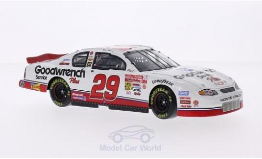 Diecast model cars Chevrolet Monte Carlo 1/24 Lionel Racing No.29 Richard Childress Racing GM Goodwrench Service Plus Nascar 2001 K.Harvick Chevrolet Monte Carlo 1/24 Lionel Racing No.29 Richard Childress Racing GM Goodwrench Service Plus Nascar 2001 K.Harvick diecast model cars