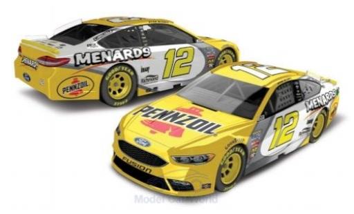 Ford Fusion 1/64 Lionel Racing No.12 Team Penske Pennzoil Nascar 2018 R.Blaney diecast model cars
