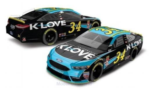 Ford Fusion 1/64 Lionel Racing No.34 FrontRow Motorsports K-Love Nascar 2018 M.McDowell diecast model cars