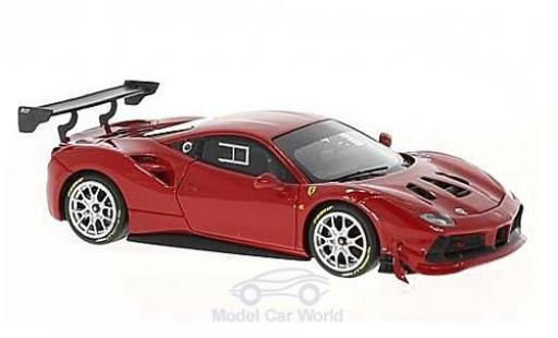 Ferrari 488 1/43 Look Smart Challenge red diecast model cars