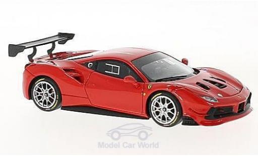 Ferrari 488 1/43 Look Smart Challenge red diecast model cars
