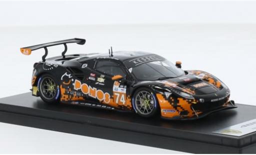 Ferrari 488 1/43 Look Smart GTE EVO No.74 Kessel Racing 24h Le Mans 2023 1:43 diecast model cars