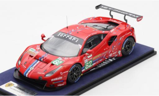 Diecast model cars Ferrari 488 1/18 Look Smart GTE EVO No.82 Risi Competizione 24h Le Mans 2020 S.Bourdais/J.Gounon/O.Pla Ferrari 488 1/18 Look Smart GTE EVO No.82 Risi Competizione 24h Le Mans 2020 S.Bourdais/J.Gounon/O.Pla diecast model cars