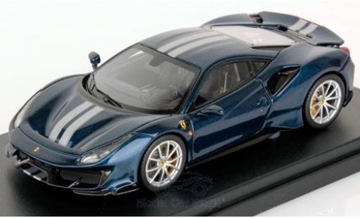 Ferrari 488 1/43 Look Smart Pista blue diecast model cars