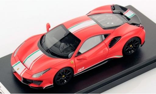 Ferrari 488 1/43 Look Smart Pista Piloti matt-red/Dekor diecast model cars