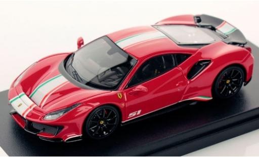 Ferrari 488 1/43 Look Smart Pista Piloti red/Dekor diecast model cars