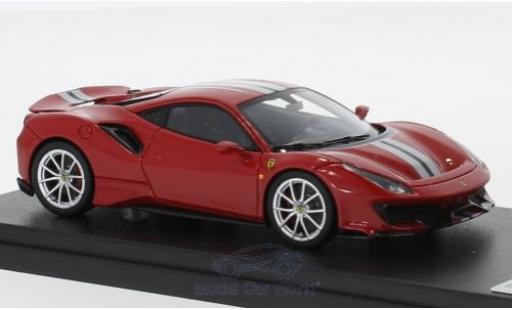Ferrari 488 1/43 Look Smart Pista red/grey 2018 diecast model cars