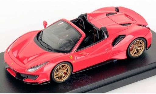 Ferrari 488 1/43 Look Smart Pista Spider red diecast model cars