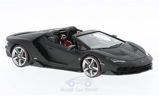 Lamborghini Centenario 1/43 Look Smart Roadster matt-black diecast model cars