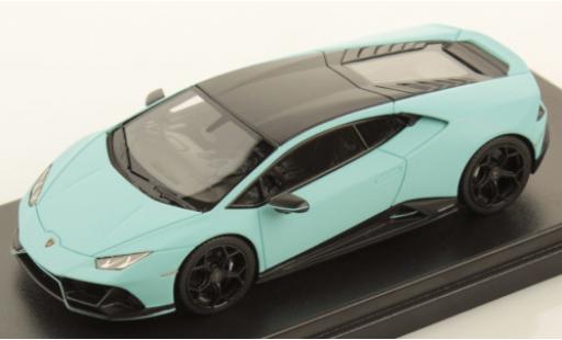 Lamborghini Huracan 1/43 Look Smart Evo Fluo Capsule matt-blue/matt-black diecast model cars