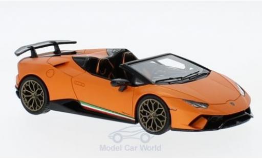 Diecast model cars Lamborghini Huracan 1/43 Look Smart Performante Spyder matt-orange Lamborghini Huracan 1/43 Look Smart Performante Spyder matt-orange diecast model cars