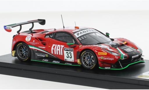 Ferrari 488 1/43 Look Smart GT3 EVO No.33 Rinaldi Racing 24h Spa 2021 diecast model cars