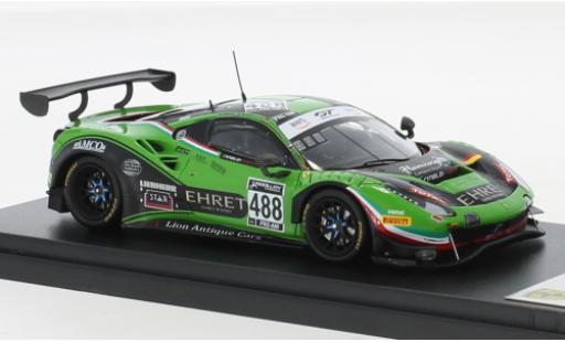 Ferrari 488 1/43 Look Smart GT3 EVO No. Rinaldi Racing 24h Spa 2020 diecast model cars