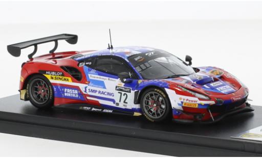 Ferrari 488 1/43 Look Smart GT3 EVO No.72 SMP Racing 24h Spa 2020 diecast model cars