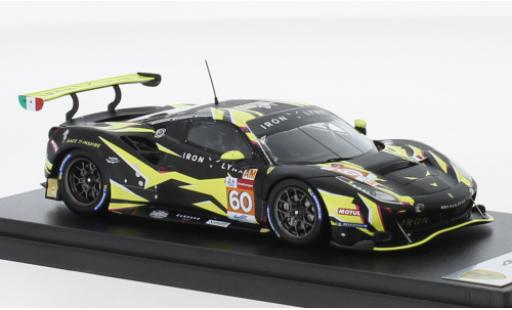 Ferrari 488 1/43 Look Smart GTE EVO No.60 Iron Lynx 24h Le Mans 2021 diecast model cars